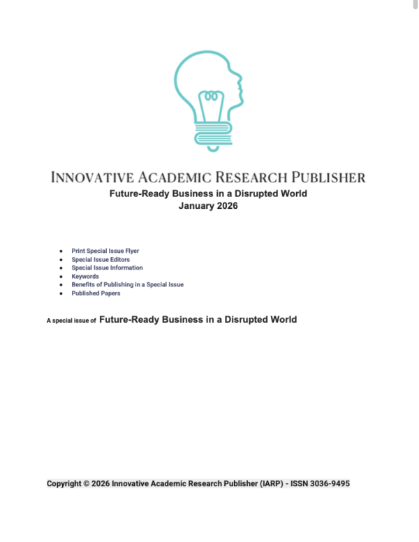 January 2026 Issue - Innovative Academic Research Publisher (IARP)